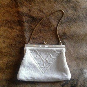 Vintage beaded evening clutch purse